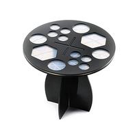1PC MAQUEUP DU BRONDE DU PORTEUR ARRIS 14 TROS TROS BROSSE Organisateur de séchage Base acrylique Brosse pliable Brosse Air Tour de séchage Tour Cosmetics Brush Tree (noir)