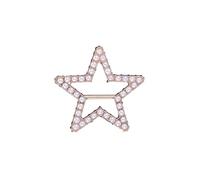 1pc Metal Corner Knotted Buttons Ring Scarf Button Shirt T-shirt Hem Knotted Waist Buckle Clothing Accessories pour femmes filles accessoires décoratifs(Gold star)