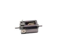 1PC Mini 10mm*15mm Power Motor DC 6V-12V 22000RPM High Speed 1.5mm Dual Shaft Slot Car Rail Model Engine(Model B with flywhee)