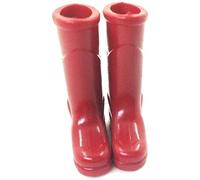 1Pc Mini Bottes de Pluie décoration de Maison de poupée Mini Jouet Maison de poupée Accessoires Miniature Botte de Pluie pour Maison de poupée Rouge Mignon Ornement décoratifDeft a été traité