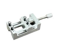 1Pc Mini Drill Pressing Vise with Rubber Soft Jaws 0-47mm Clamping Range for Crafts & Repairs