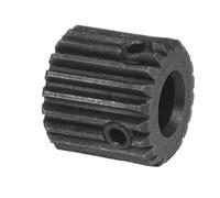 1pc Mod 0.5 22T Engrenage droit Alésage 4 5 6mm 45# Acier Noircissement Engrenages de transmission 0.5 Module 22 Dents Pignon Accessoires(5mm)