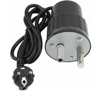 1pc Moteur Tourne Broche de Barbecue Moteur Eléctrique Camping en Aluminium Kit Rtissoire Barbecue Charge Nominale 0-24kg