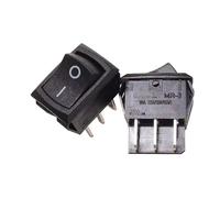 1pc MR-3 6P 2gears (on-off) ship-type switch warping switch 21 * 15mm 10A250V T85