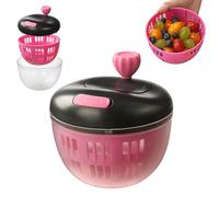 1PC multifonction fruits et légumes égouttoir panier-laver et égoutter en un, bol de lavage de fruits avec passoire, panier de vidange polyvalent pour la cuisine Crisp produire outil extérieur