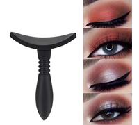 1pc Noir Doux Silicone Handhelded Magique Fard À Paupières Timbre Pli/Paresseux Maquillage Applicateur Ombre À Paupières Joint Maquillage Outils