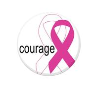 1Pc Octobre Rose Broches Rondes à Ruban Badges Pin De Sensibilisation Au Cancer Du Sein Rose Ruban Broche Décoration Accessoire, Pour Sensibilisation à La Santé Des Femmes, événement Caritatif