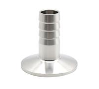1pc OD 38MM Stainless Steel SS304 Hose Barb Pipe Fitting Ferrule OD 64mm fit Tri Clamp