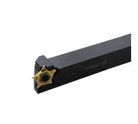 1pc outil de tournage de fente externe PCHR PCHR12-24 PCHR16-24 PCHR20-24 PCHR25-24 tour CNC coupe mécanique barre de rainurage (inserts non inclus)(PCHR12-24)