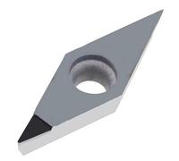 1Pc outils de tournage de coupe diamant insérer VCGT160404 VNMG160408 PCD for tour d'alésage externe CNC plaques de coupe en carbure d'aluminium en laiton (Size : VCMT160402)