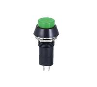 1PC PBS-11A PBS-11B 12mm self-locking Self-Recovery Push Button Switch momentary 3A 250V AC 2PIN 6Color NWPNLXEA(Green,Self-Recovery)