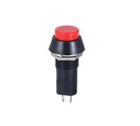 1PC PBS-11A PBS-11B 12mm self-locking Self-Recovery Push Button Switch momentary 3A 250V AC 2PIN 6Color NWPNLXEA(Rot,Self-Recovery)