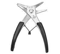 1pc Pince pour Circlip Intérieur et Circlip Extérieur En Acier Poignée Noir