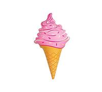 1Pc Piscine Flotteur Eau Nager Anneau De Crème Glacée en Forme Léger Jeu De Jeu Gonflable Jouet Fort Et Durable