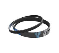 1pc PJ538 Courroie poly-V en caoutchouc EPDM pour transmission mécanique pour automobiles, lave-vaisselle industriel, sèche-linge, 3-10 nervures, 4 nervures-3 rainures