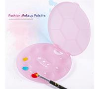 1pc Plastique Maquillage Ongle Couleur Peinture Palette Vernis À Ongles Peinture Dessin Affichage Conseil Manucure Outils