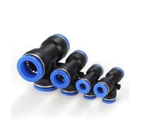 1PC Pneumatic Fittings PY/PU/PV/PE Water Pipes and pipe connectors direct thrust 4 to 16mm/ PK hose quick couplings NWPNLXEA(PU,8mm)