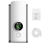 1PC Portable Bottle Warmer 6 Gears Babinet Bottle Warmer RECHARGable Portable pour les voyages en déplacement avec le contrôle de la température de l'affichage LED pour la formule du lait matern.