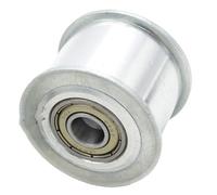 1pc poulie de renvoi de courroie de Tension 5M 50T avec/sans dents 16mm/21mm/27mm largeur de courroie poulie de moteur de roulement de renvoi 10/15/17/20/25mm alésage(20mm,Without teeth 27mm)
