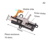 1PC Precision Planetary Deceleration Lift Push Rod electronic starter DC5V Screw Slide Stepper electronic starter Long Linear Actuator ICXLPMC(A2 DC12V-2A)