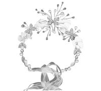 1pc Premier casque de communion pour les filles Flear Girl Bandband First Communon Band Band Floral Band Flower Tiara Flower Girl Hair Accessoires pour les filles Fête d'anniversaire, First Comm