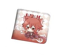 1pc Q Version Portefeuille Game Périphérique Cuir Portefeuille Imprimé Court PU, Style 10, Taille unique, Mignon