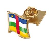 1Pc République Centrafricaine Drapeau Broche Insigne,Épingles De Sûreté,République Centrafricaine Épinglette En Métal Broche République Centrafricaine Drapeau Badge National Badges,Sacs