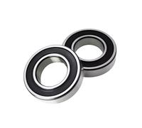 1pc Roulement à billes à gorge profonde 60/32-RS à haute précision et à faible bruit, Diamètre intérieur 32mm, Diamètre extérieur 58mm, Hauteur 13mm, 32x58x13mm