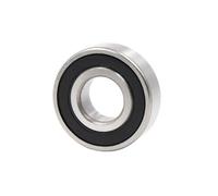 1pc Roulement à billes à gorge profonde 6207-RS avec couvercles de joint en caoutchouc, diamètre intérieur 35mm, diamètre extérieur 72mm, hauteur 17mm