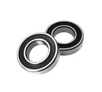 1pc Roulement à billes à gorge profonde 6307-2RZ à haute précision et à faible bruit, Diamètre intérieur 35mm, Diamètre extérieur 80mm, Hauteur 21mm, 35x80x21mm