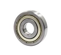 1pc roulement MR106-ZZ à gorge profonde, DI 6mm, DE 10mm, largeur 3mm