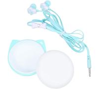 1Pc Running Headphones Cute Earbuds In-ear Wired Earbuds with Microphone Heap Of Sprots Headset In-ear Wiring Subwoofer Student