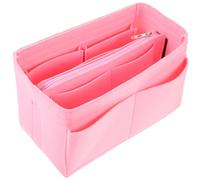 1pc Sac de rangement en feutre Sac fourre-tout pour livre pour femme Sac de voyage cosmétique Sac fourre-tout Organisateur Insérer des conteneurs de maquillage Sac fourre-tout Organisateur Insérer Sac