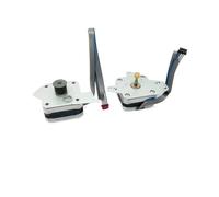 1PC Small 42MM Stepper Stepping electronic starter with Belt Pulley/Copper Gear 2-phase 4-wire RUAJOGYNVM(Model A)