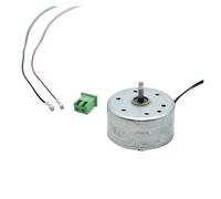 1PC Small RF-300CA-1D390 Metal Brush Solar Motor DC 1.5V-6V 3V 3700RPM with Plastic Gear for CD/DVD Player Fan Toy Car Boat