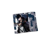 1pc Solo Leveling Périphérique Portefeuille Jeu Périphérique Cuir Portefeuille Imprimé Court PU Version Q, style 1, Taille unique, Mignon