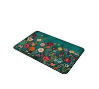 1pc Spring Floral Carpet Fresh and Beautiful Doormat Welcome Mat Bathroom Rug for Bedroom for Live Room Home Decor(40X60CM 1.3X2FT)