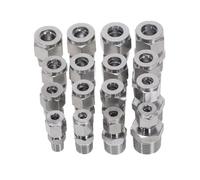 1pc Steel Straight Conversion Adapter Fittings Pipe Fitting Tube OD10mm-1/4" BSP Male Thread