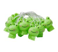 1PC STRING LUMILES POUR LES ENFANTS CHAMBRE 6, 6 pieds Lumières de cordes animales mignonnes avec 10 LED Frograte Frog Decor for Room Home