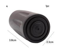 (1pc Style 4) Accessoires pour bâtons de randonnée Alpenstock Bâtons de marche Embouts de remplacement pour bâtons de trekking Protecteurs