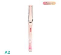 1pc Stylo Plume De Sable Vif Kawaii Papeterie 0.5mm Écriture Stylos D'école Bureau D'affaires Stylo Plume Fournitures Scolaires Encre Effaçable --A2