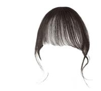 1pc Synthetic Hair Clip In Double Sideburns Dragon Whiskers Bangs Invisible Front Fringes In Air Fake For Girl(LH115-4)