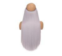 1pc Synthetic Hair Extensions No Clip In Artificial Natural Fake Hairpiece Blonde Red Black Curly Women's False Piece Extension(171,24inches)