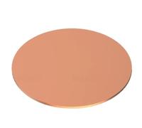 1Pc T2 Disque De Cuivre Plaque Ronde Épaisseur 1.2/1.5/1.6mm Feuille De Cuivre Plaque Diamètre 5/6/8inch Joint Pièces DIY Traitement(0.8x160mm)