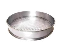 MMLFX 1pc Tamis 304 Tamis de Maille en Acier Inoxydable 0.5-50mm Rond Noir Cuisine Cuisine Filtration Filtre Filtre Fruit Myrtille Tamis Tamis Tamis Sifter 10cm diamètre (Size : Hole Diameter 45mm)