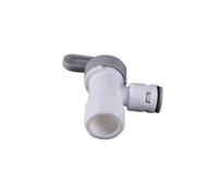 1PC Tank Angle Ball Valve 1/4 Inch Tube - For RO Reverse Osmosis Filter System And Home Water Purifier