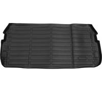 1Pc Tapis De Coffre Arrière Pour Toyota Land Cruiser Lc300 7 Places 2022-2024 Tpe Noir Tapis De Coffre À Bagages Plateau De Coffre À Bagages À Face Plate Motif À Rayures Longues