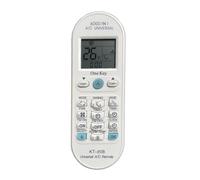 1pc télécommande KT-e08 climatiseur climatisation Universelle for Toshiba Panasonic Sanyo Fujitsu 6000 en 1 Une clé série