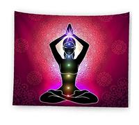 1pc Tenture Hippie psychédélique Tapestry Mandala Bouddha Wall Art Indien Tapis Couverture Polyester Tissu Décor
