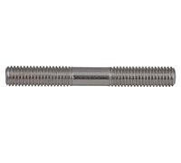 1pc tige filetée à Double extrémité M3 ~ M16 métrique 304 boulons à goujon sans tête en acier inoxydable tige à vis bâton de dent barre filetée à double tête(120mm,M16(1pcs))
